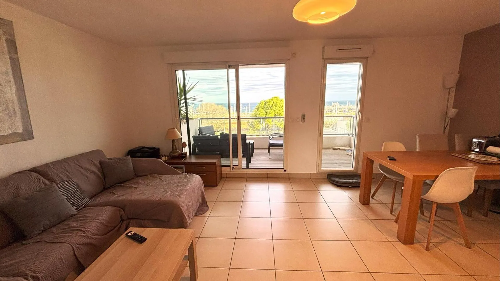 Panoramic View Near Mediterranean Sea Cannes Daire